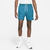 Nike Club Essentials Woven Flow Shorts In Cerulean/white