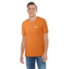 Nike Sportswear Club Men's T-shirt In Electro Orange/white