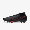 Nike Mercurial Superfly 7 Elite Fg Firm-ground Soccer Cleat In Black,dark Smoke Grey,black