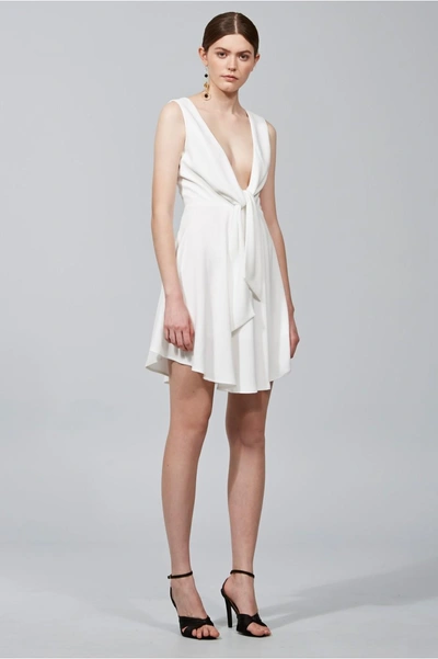 Keepsake Dream On Mini Dress In Ivory