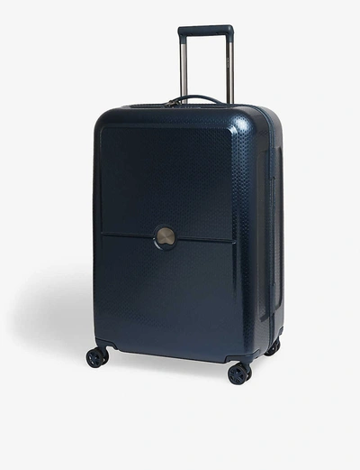 Delsey Turenne Four-wheel Suitcase 70cm In Night Blue