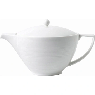 Jasper Conran Wedgwood Jasper Conran @ Wedgwood Strata Bone China Teapot 1.2l