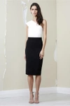 Finders Keepers Ainsley Knit Skirt In Black