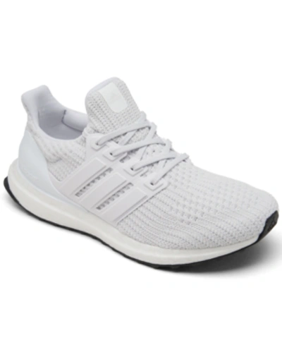 Adidas Originals Adidas Big Kids Ultraboost 4.0 Dna Running Sneakers From Finish Line In Footwear White, Ftw White