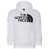 The North Face Half Dome Logo Hoodie Sweatshirt In White/black