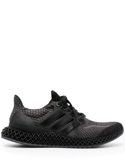 Adidas Originals Ultra 4d 5.0 Primeblue Running Sneakers In Black/ Black/  Black | ModeSens