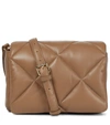 Stand Studio Brynn Quilted Lambskin Leather Shoulder Bag In Sand