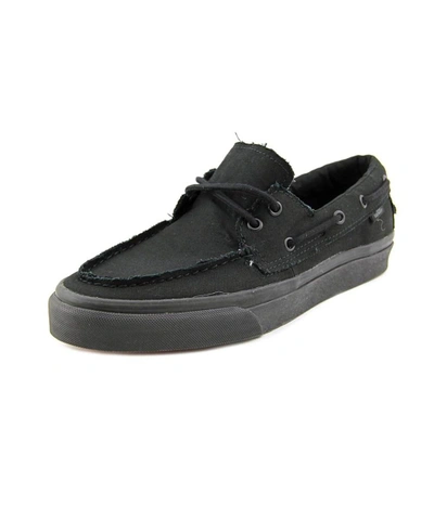 Forvirre Samler blade død Vans Zapato Del Barco Moc Toe Canvas Boat Shoe' In Black | ModeSens