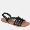 Journee Collection Journee Women's Solay Sandal In Black