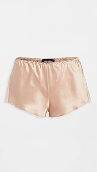 Journelle Charlotte Tap Shorts In Blush