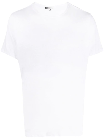 Isabel Marant Loose-fit Linen T-shirt In White