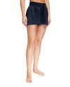 Pj Harlow Mikel Silky Lounge Shorts In Blush
