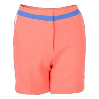 Pre-owned Roksanda Ilincic Neon Orange Wool Shorts S