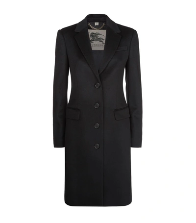 Burberry Sidlesham Tailored Coat In Black | ModeSens