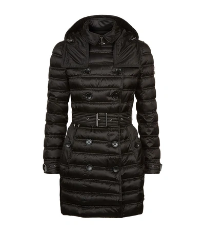 Burberry Dalmerton Down Puffer Coat In Black | ModeSens