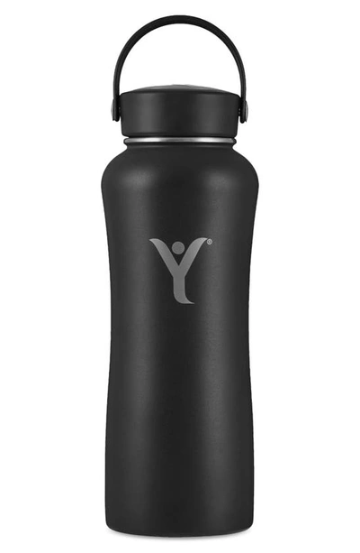 Dyln 32-ounce Insulated Bottle With Vitabead Diffuser In Black