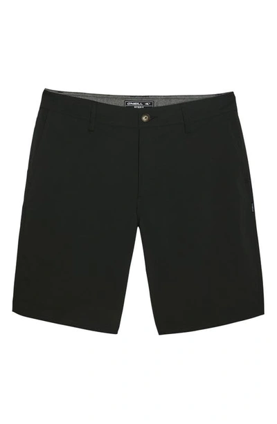 O'neill Kids' Stockton Hybrid Shorts In Black
