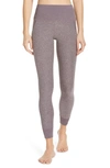 Zella Restore Soft Pocket Leggings In Grey Dapple