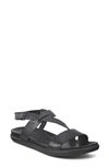 Ecco Simpil Strappy Sandal In Black/ Black