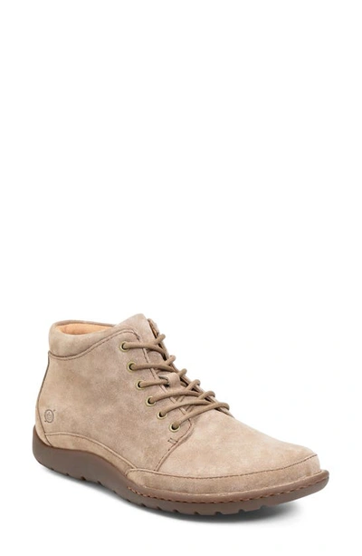 Born B?rn Nigel Low Boot In Taupe Suede
