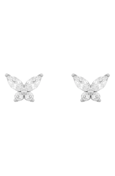 Girls Crew Mari Stud Earrings In Silver-tone