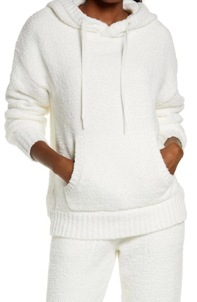 Ugg Asala Recycled-polyester Hoodie In Cream