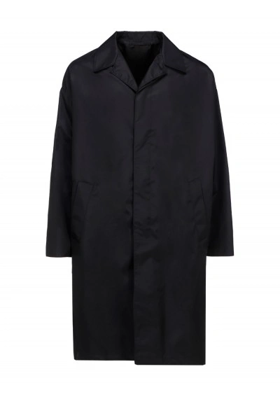 Prada Rain Coat In Black