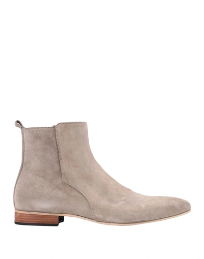 Stefano Bonfiglioli Ankle Boots In Sand