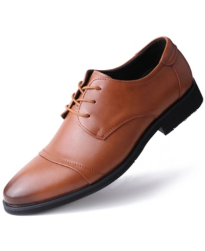 Mio Marino Men's Standard Toe Dress Shoes Men's Shoes In Bronzee