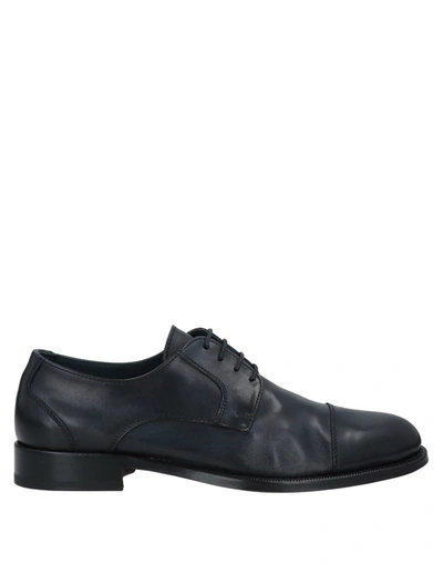 Calpierre Lace-up Shoes In Dark Blue