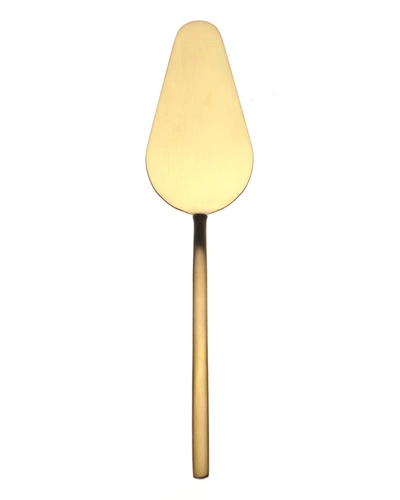 Mepra Cake Server Due Serve Ware In Gold-tone