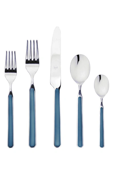 Mepra Fantasia 5-piece Place Setting Set In Petroleum