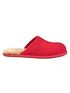 Ugg Men's Scuff Slippers Men's Shoes In Samba Red
