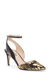 Louise Et Cie Kyrah Pump In Black/ Gold Multi