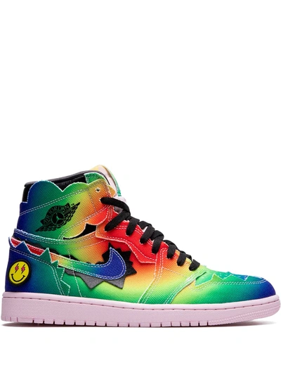 Jordan Air  1 Retro High Og "j Balvin" Sneakers In Blue