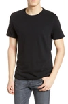 Alternative The Outsider Heavy Wash Jersey T-shirt In Black