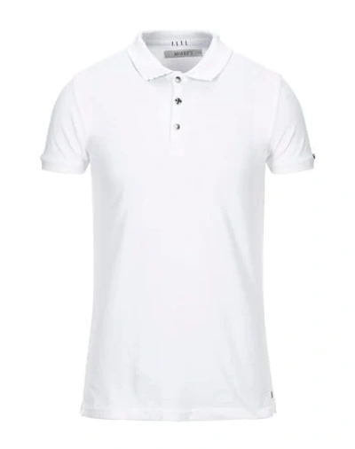 40weft Polo Shirts In Ivory