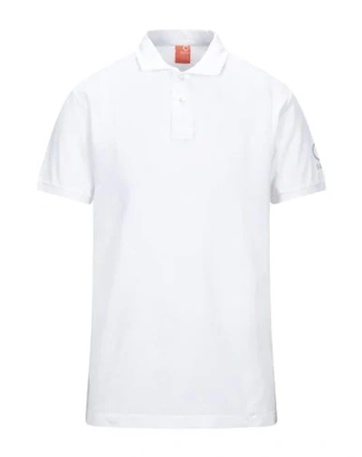 Suns Polo Shirts In White