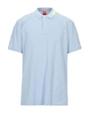 Suns Polo Shirts In Sky Blue