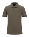 Lyle & Scott Polo Shirts In Green