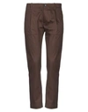 Nine:inthe:morning Nine: Inthe: Morning Casual Pants In Dark Brown