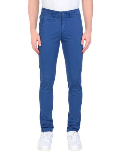 Liu •jo Man Casual Pants In Blue