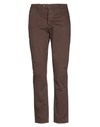 0/zero Construction Casual Pants In Dark Brown