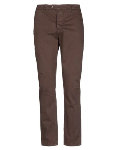 0/zero Construction Casual Pants In Dark Brown