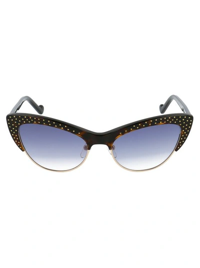 Liu •jo Liu Jo Women's Black Acetate Sunglasses