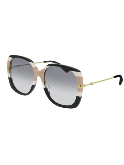 Gucci Gg0511s Sunglasses In Black Gold Grey