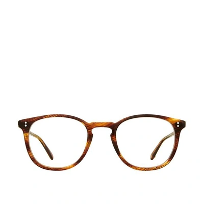 Garrett Leight Kinney Chestnut Unisex Eyeglasses