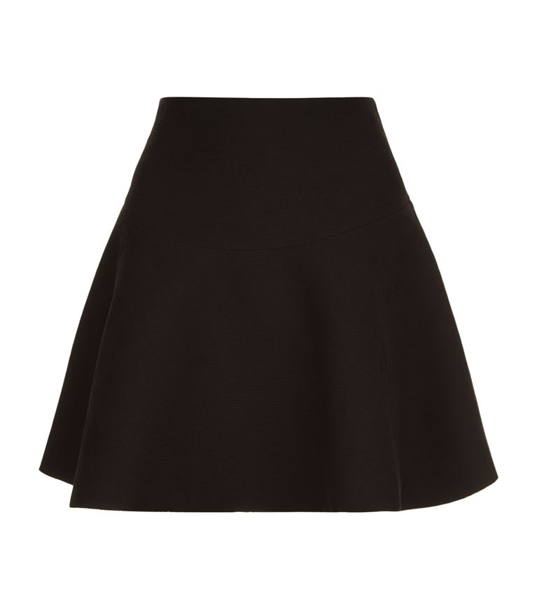 Sandro Textured Skirt In Black | ModeSens