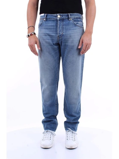 Pt Torino Must Reggae Faded Skinny Jeans In Blue In Medium Wash