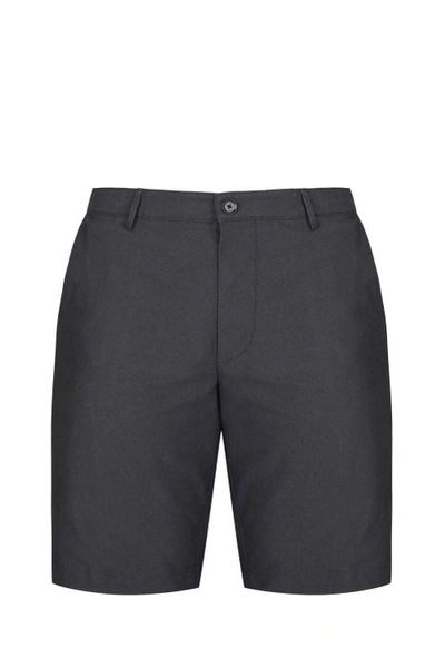 Hugo Boss - Slice Dark Blue Slim-fit Shorts In Stretch-cotton Twill 50406679